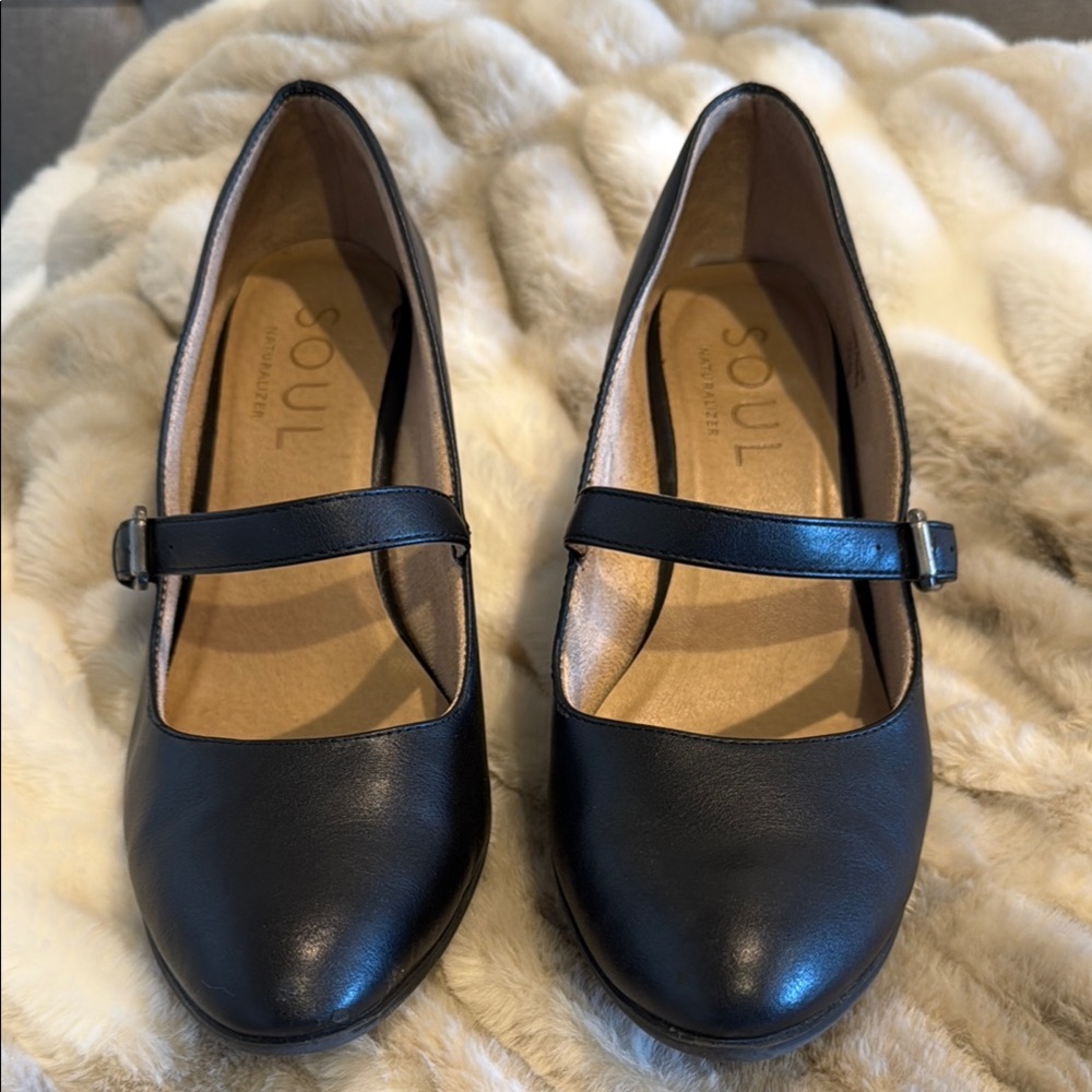 Women's Soul Naturalizer Black Mary Jane Shoes